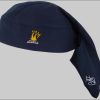 2Stoned Mädchenmode 2Stoned Bandana Kopftuch Biker Cap Classic mit Stick Crown für Damen und Herren, Einheitsgröße Dark Navy