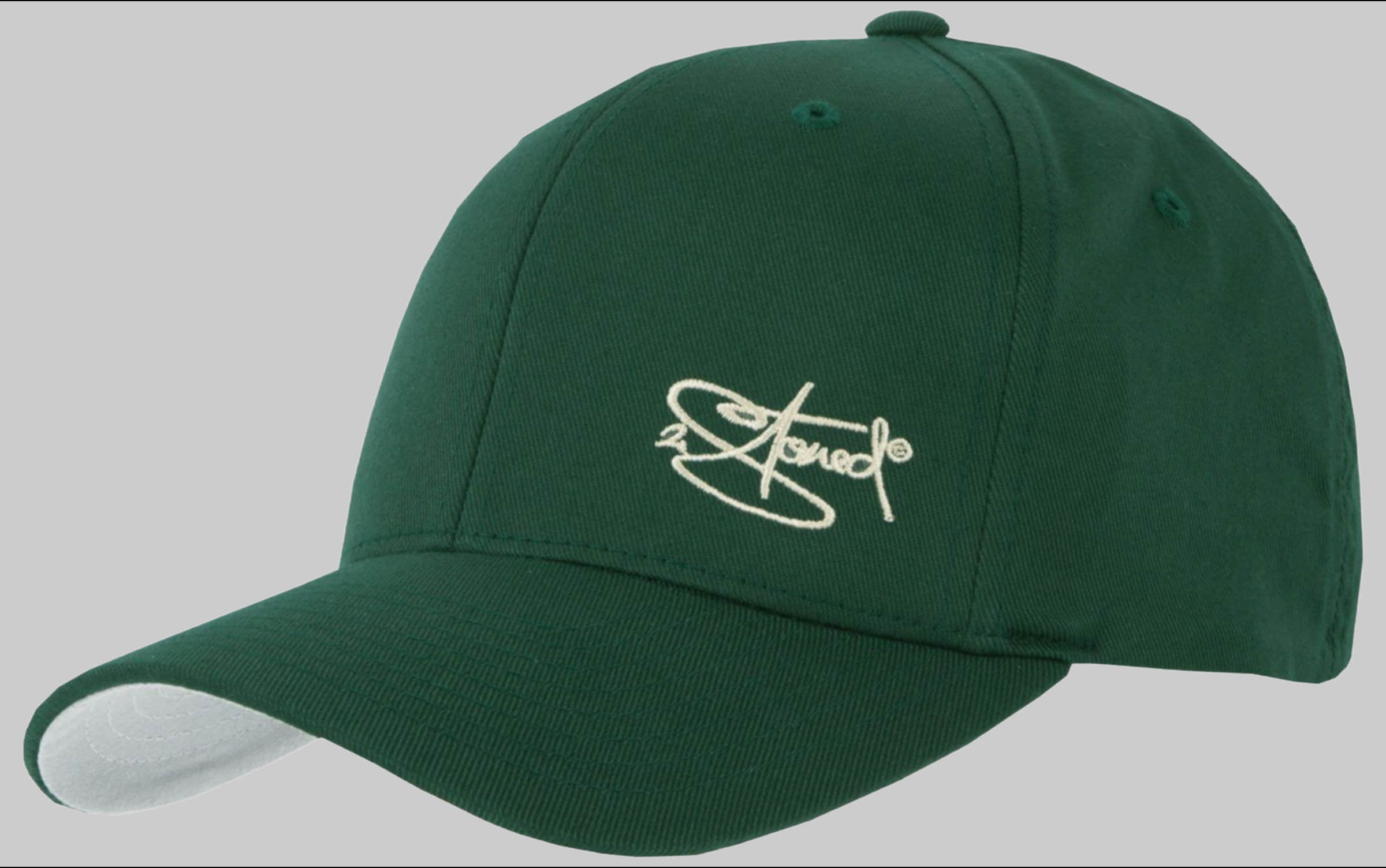 Jungenmode 2Stoned 2Stoned Flexfit Cap - Classic Logo Embroidered Baseball Cap for Women, Men & Kids Spurce