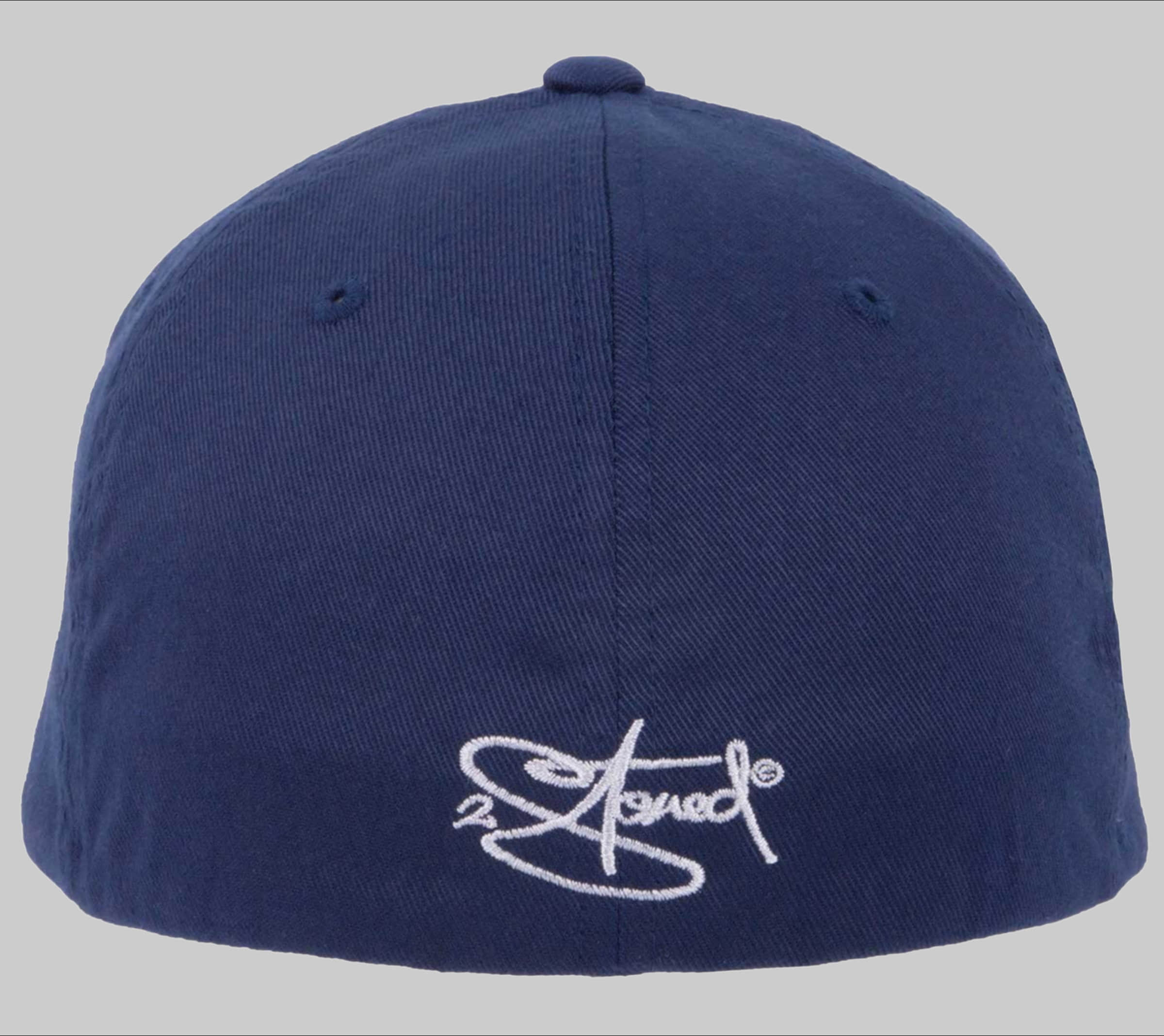 2Stoned Flexfit Cap - Classic Logo Embroidered Baseball Cap for Women, Men & Kids Navy Jungenmode 2Stoned