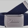 2Stoned Uni Textile Belt with Matte SPEED Buckle - Adjustable & Customizable Navy 2Stoned Jungenmode
