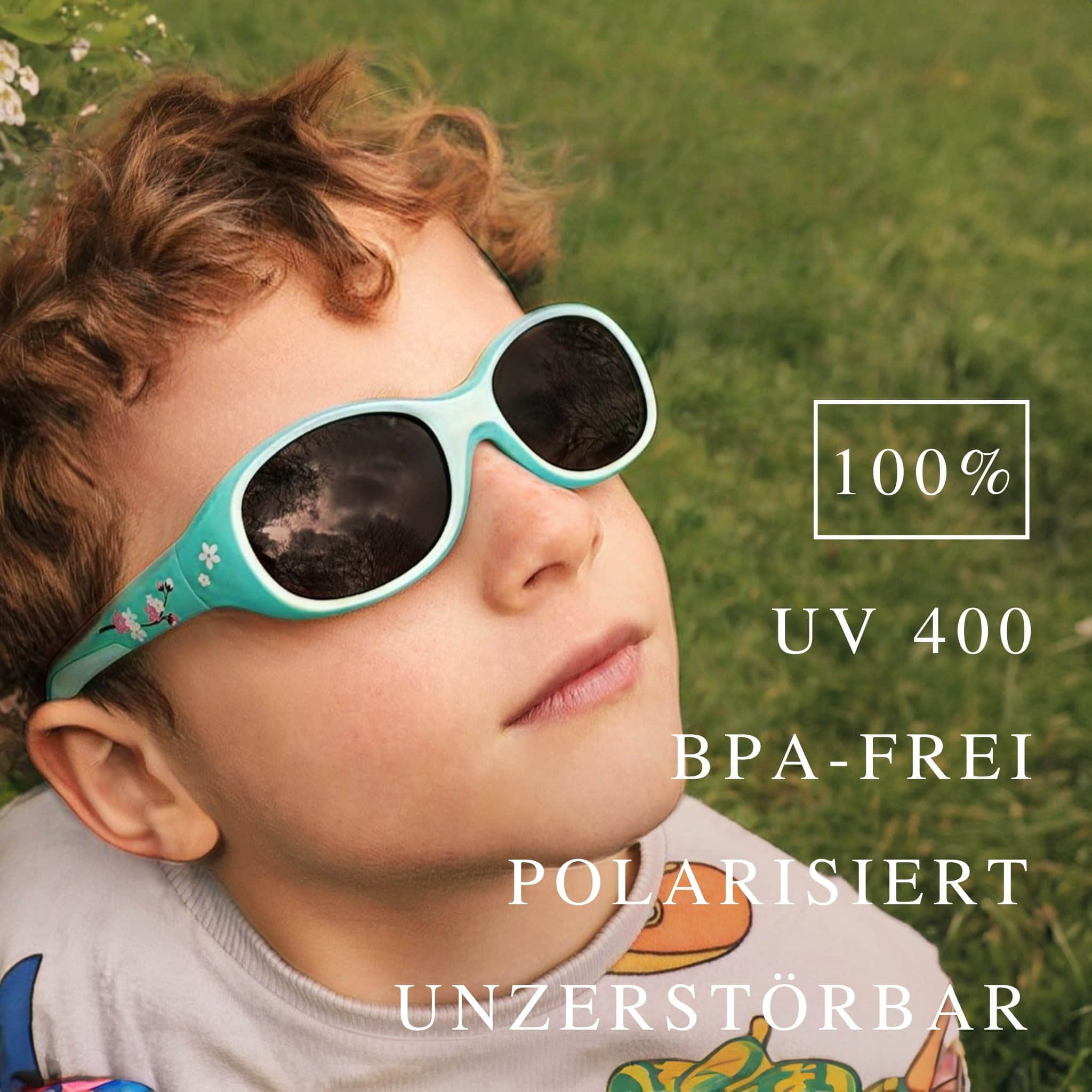 ActiveSol myToys ActiveSol Kids @school sports Polarisierten Kinder-Sonnenbrile petrol/türkis Cherry Blo