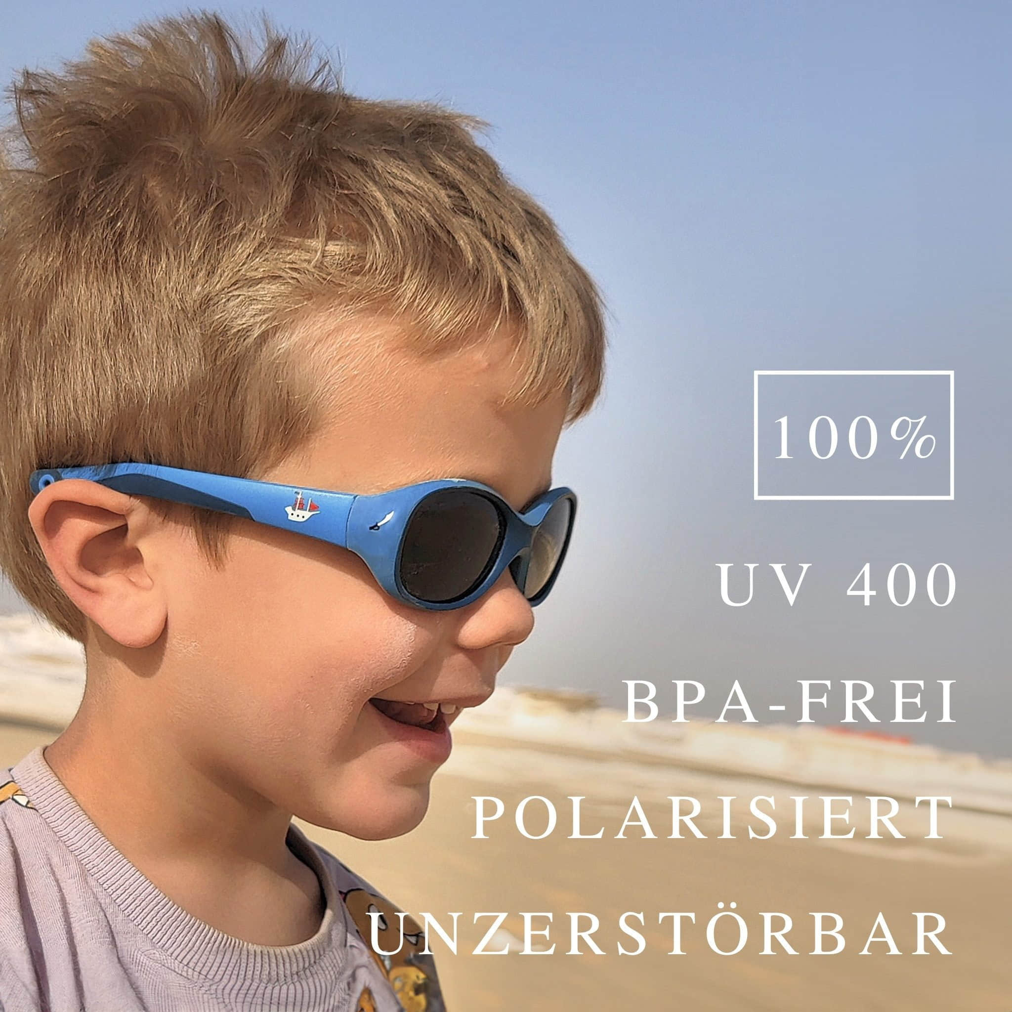 myToys ActiveSol ActiveSol Kids @school sports Polarisierten Kinder-Sonnenbrile petrol/türkis Pirates