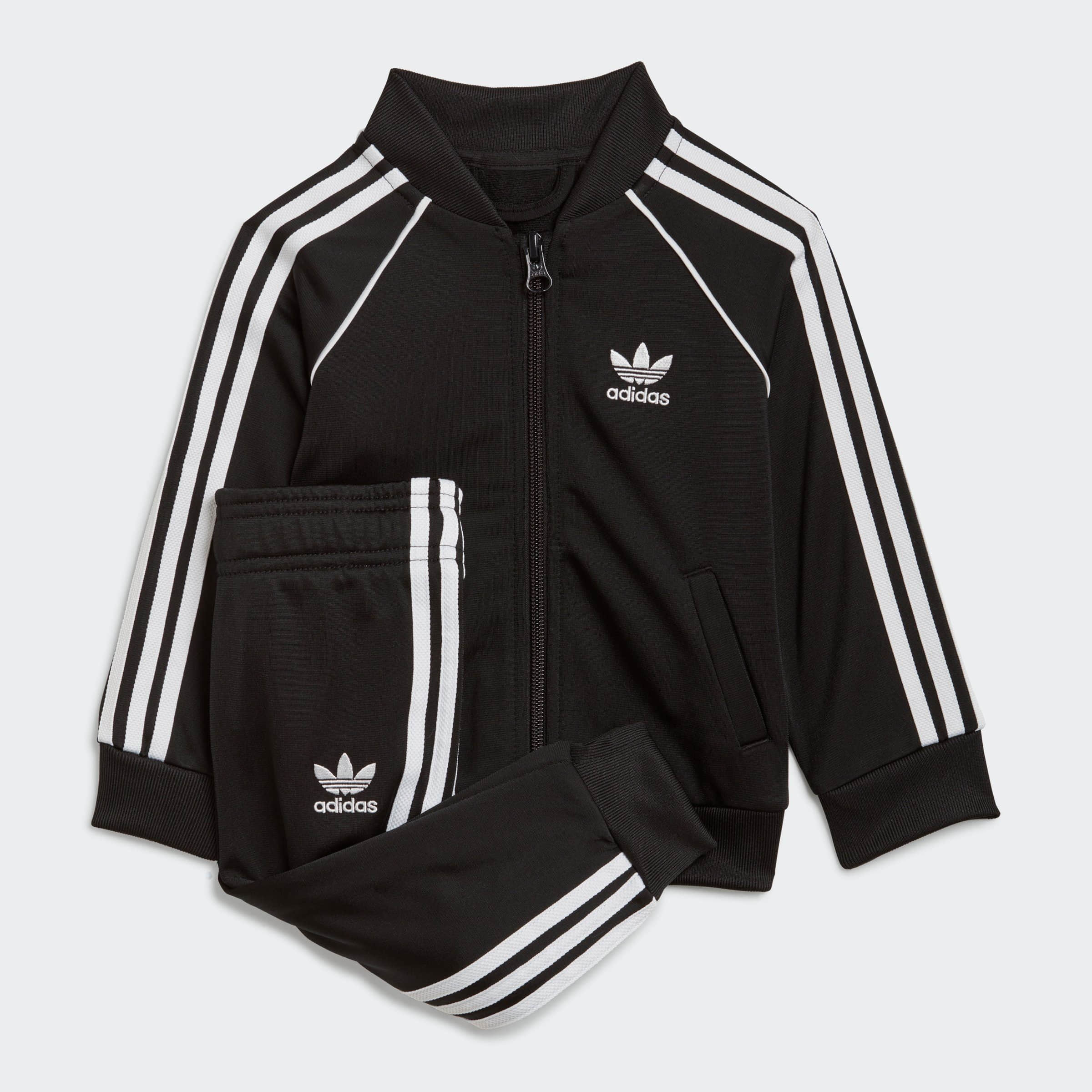 Adidas AdiBlack / Wh SST Kids' Tracksuit - Iconic 2-Piece Set Black / Wh Babymode