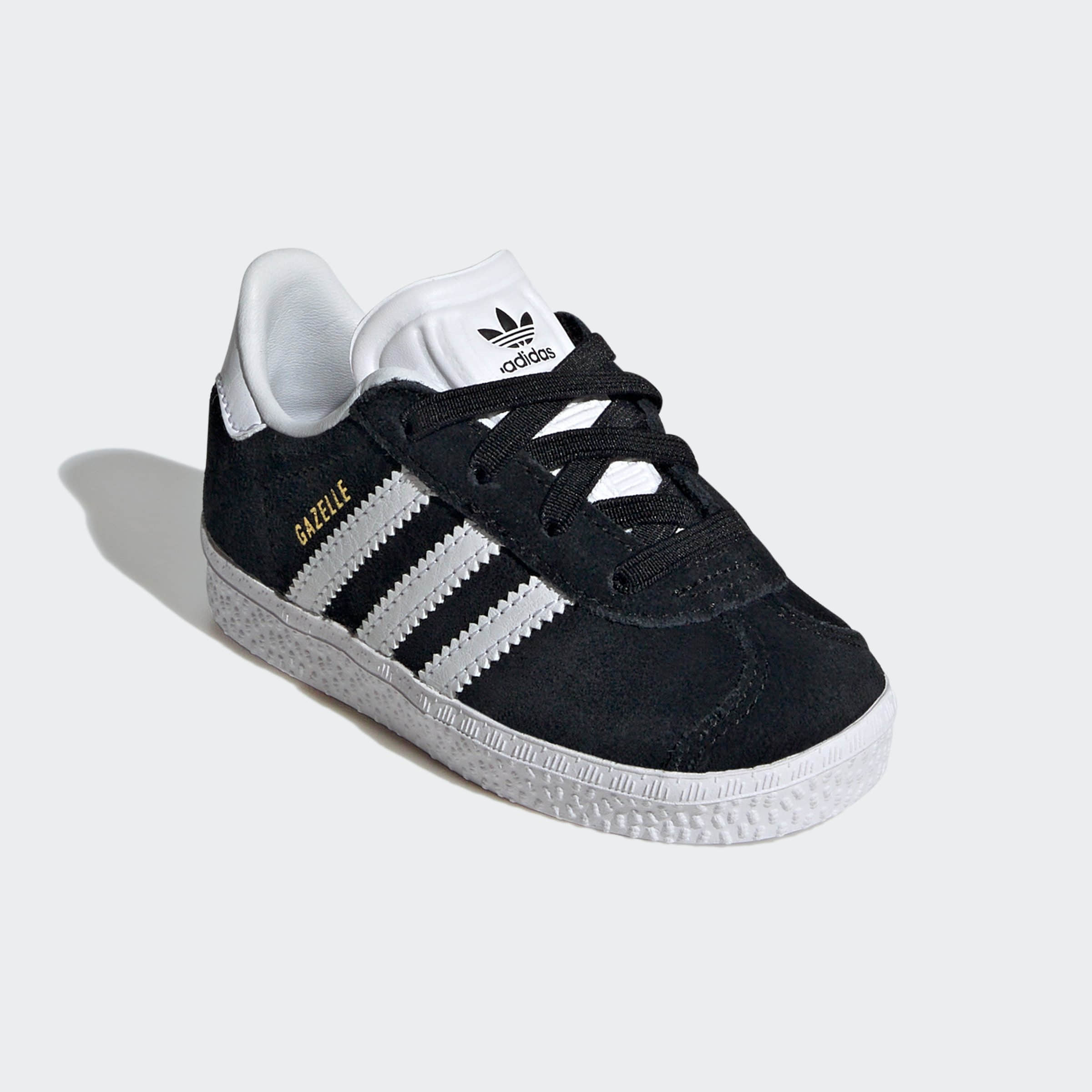 Babymode Adidas Originals GAZELLE Comfort Closure Kids Sneakers - Elastic Lace Core Black