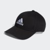 Adidas Performance Baseball Cap - Cotton Twill - Adjustable Fit Black / Wh Accessoires & Taschen