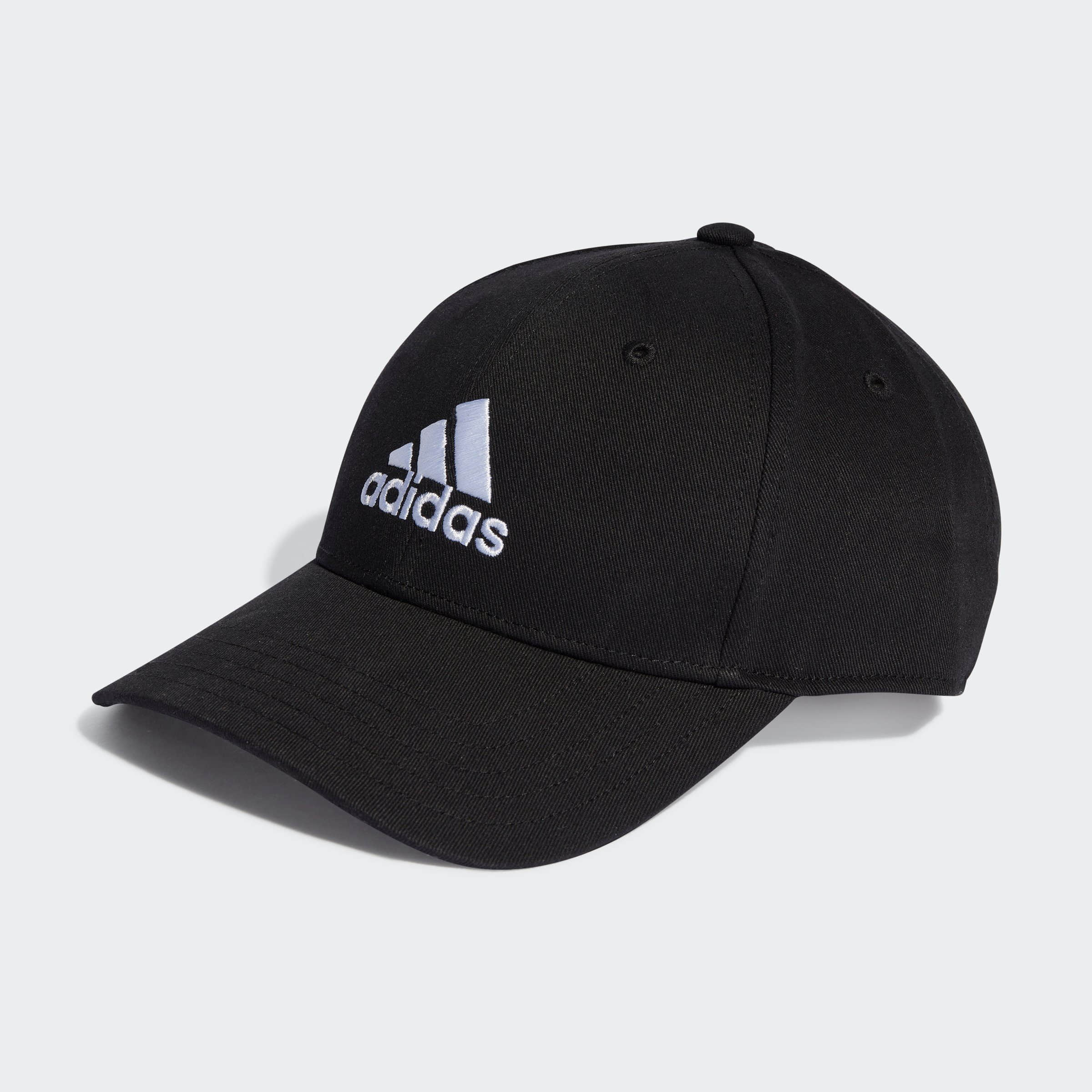 Adidas Performance Baseball Cap - Cotton Twill - Adjustable Fit Black / Wh Accessoires & Taschen