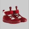 Affenzahn Mädchenmode Affenzahne Warmy Vegan First Walker Shoes - Baby & Toddler Fuchs - Rot