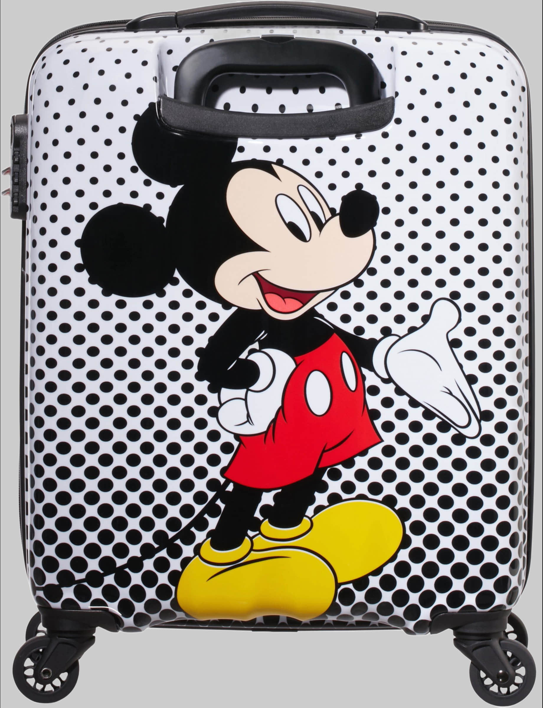 American Tourister Disney Legends 55cm Kids Trolley - Mickey Blue Dots mickey mou American Touristeru00AE Koffer & Reisegepäck