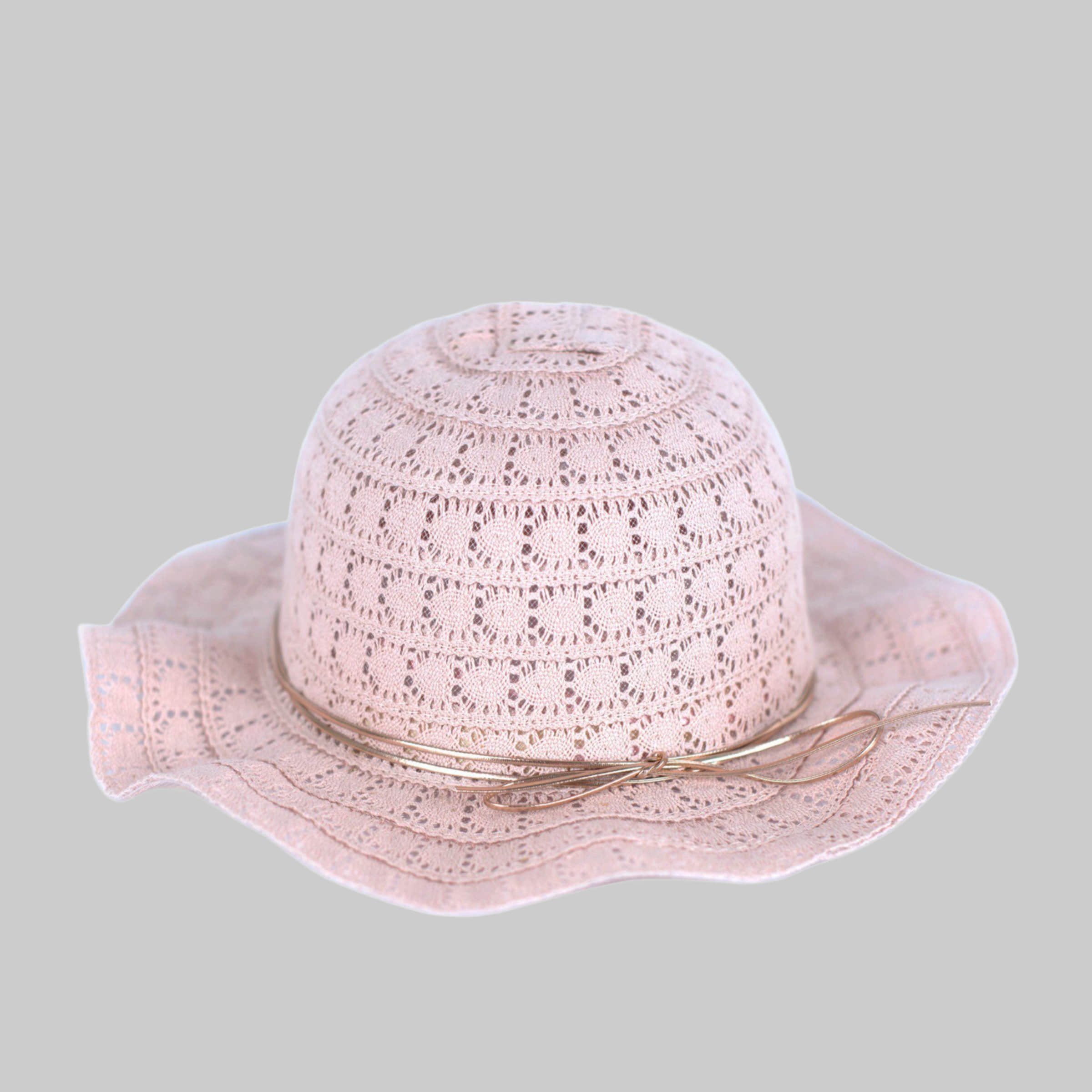 Art of Polo Girls' Sun Hat | Straw Summer Hat for Kids Hellrosa Art of Polo Mädchenmode