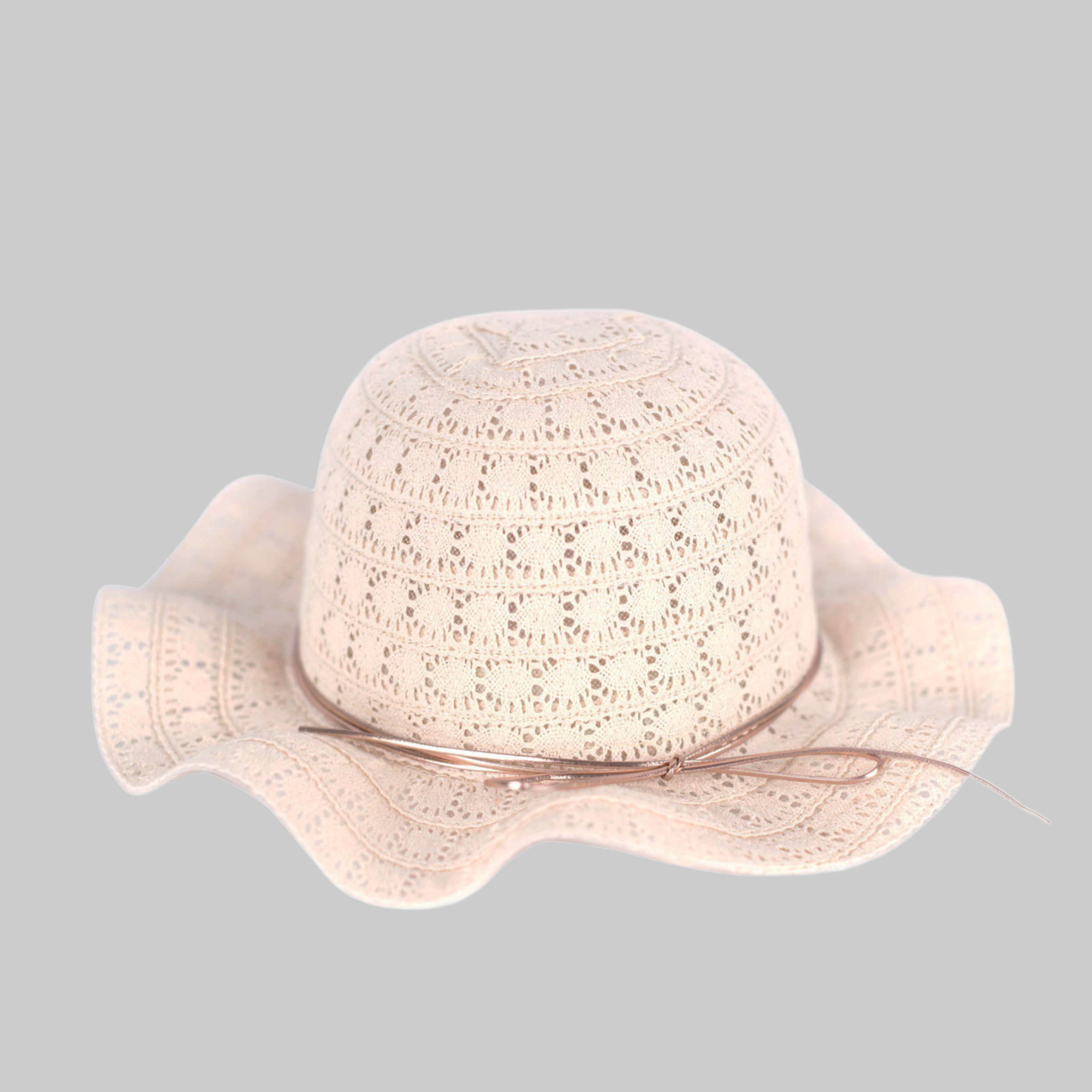 Mädchenmode Art of Polo Art of Polo Girls' Sun Hat | Straw Summer Hat for Kids Creme