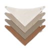 Artee Artee Little Dutch Muslin Bib Set | Soft Organic Cotton Baby Bibs 0-18 Months Earth Größ Babymode