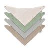 Artee Little Dutch Muslin Bib Set | Soft Organic Cotton Baby Bibs 0-18 Months Natur 2 Gr Artee Babymode