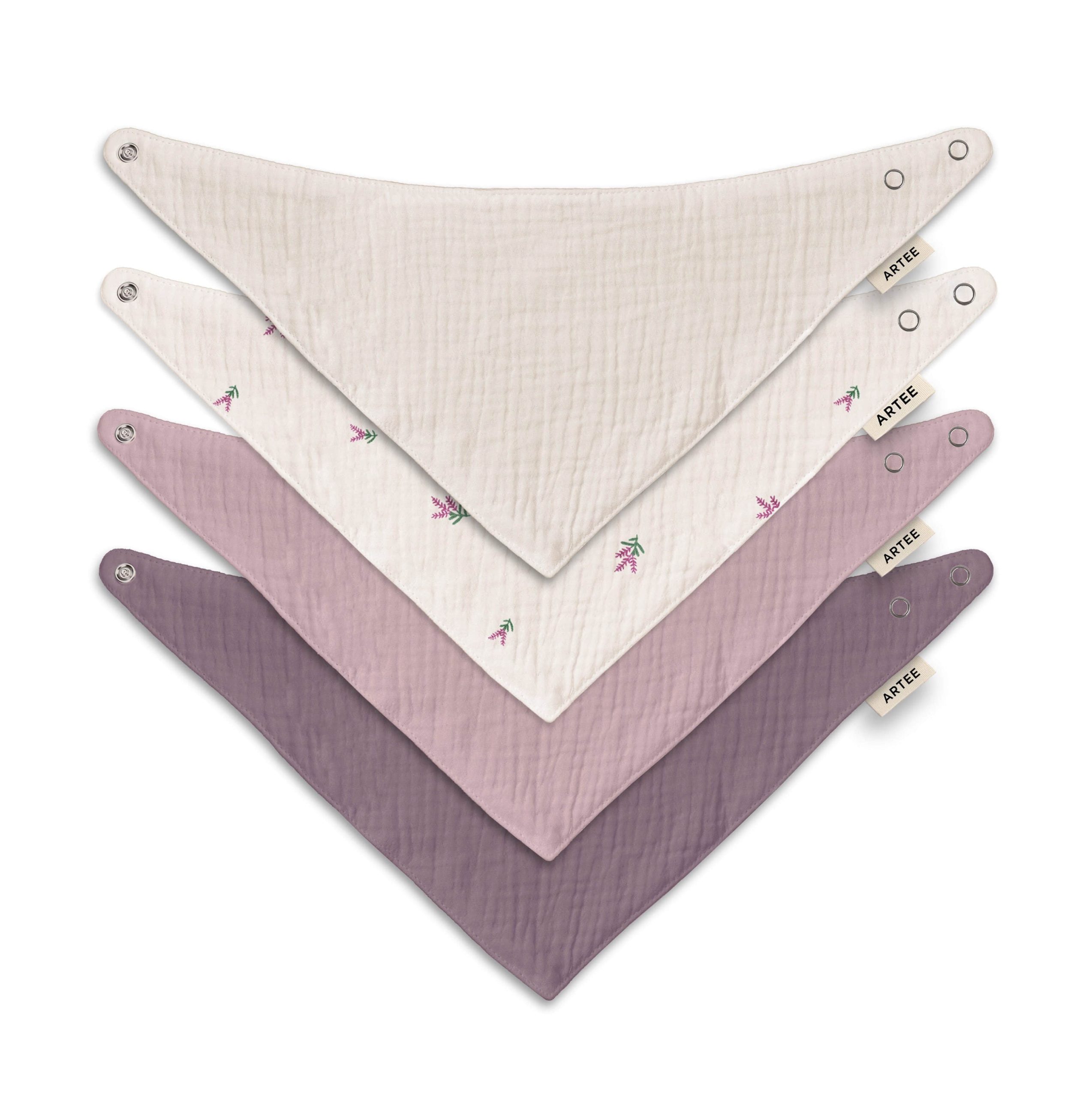 Artee Artee Little Dutch Muslin Bib Set | Soft Organic Cotton Baby Bibs 0-18 Months Spring Grö Babymode