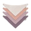 Babymode Artee Artee Little Dutch Muslin Bib Set | Soft Organic Cotton Baby Bibs 0-18 Months Sweets Grö