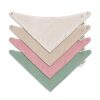 Artee Babymode Artee Little Dutch Muslin Bib Set | Soft Organic Cotton Baby Bibs 0-18 Months Blossom Gr