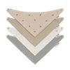 Artee Babymode Artee Little Dutch Muslin Bib Set | Soft Organic Cotton Baby Bibs 0-18 Months Coast Größ