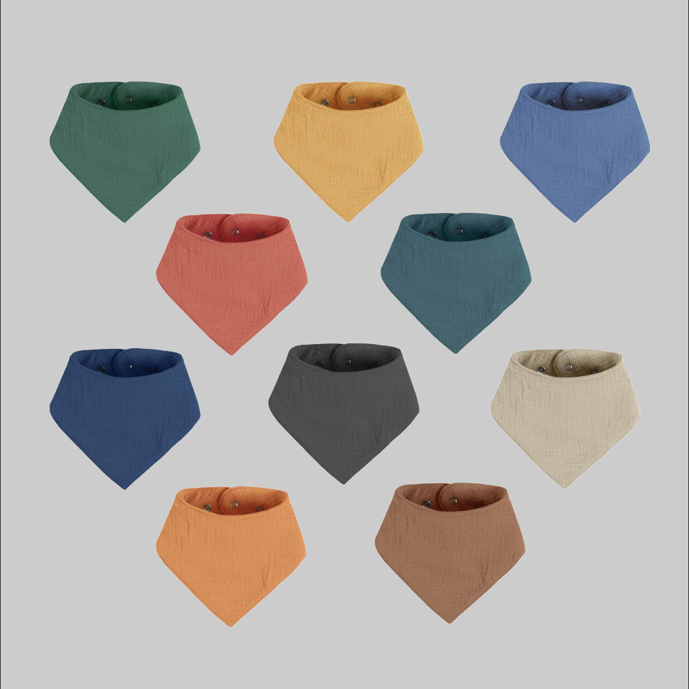 Artee Little Dutch Muslin Bib Set | Soft Organic Cotton Baby Bibs 0-18 Months Sparset Bu Babymode Artee