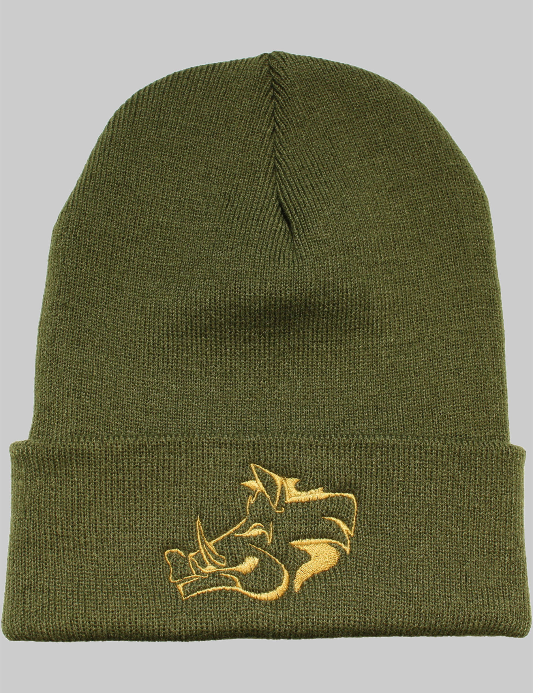 Baddery Mädchenmode Baddery Beanie: Embroidered Uni Knitted Hat - Reflective & Premium