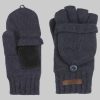 Barts Haakon Lambswool Gloves: Convertible Mittens & Fingerless Design blau Barts Mädchenmode
