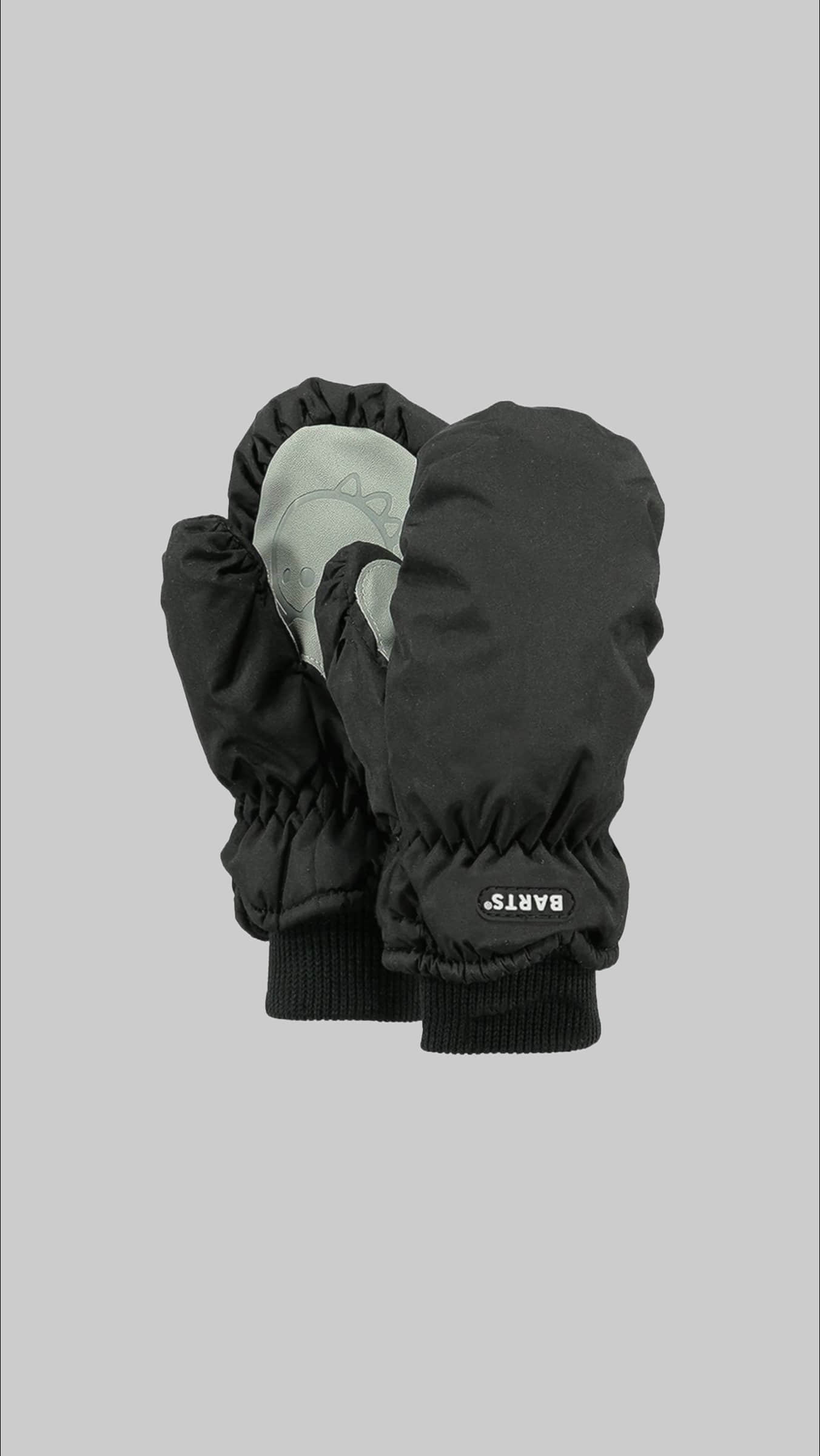Bart's Kids Basic Ski Gloves - Warm & Waterproof Winter Gloves BLACK Handschuhe Barts