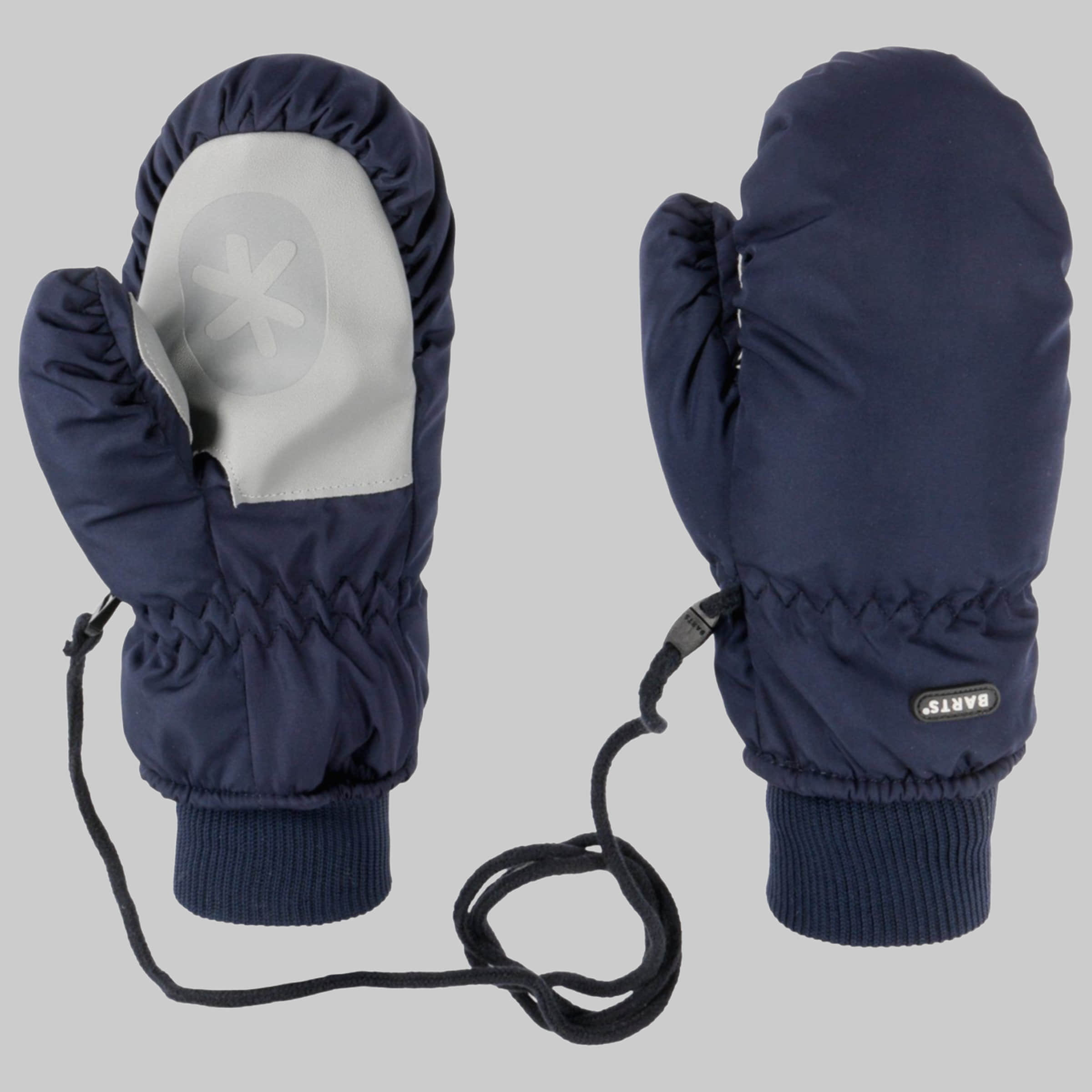 Bart's Kids Basic Ski Gloves - Warm & Waterproof Winter Gloves blau Barts Mädchenmode