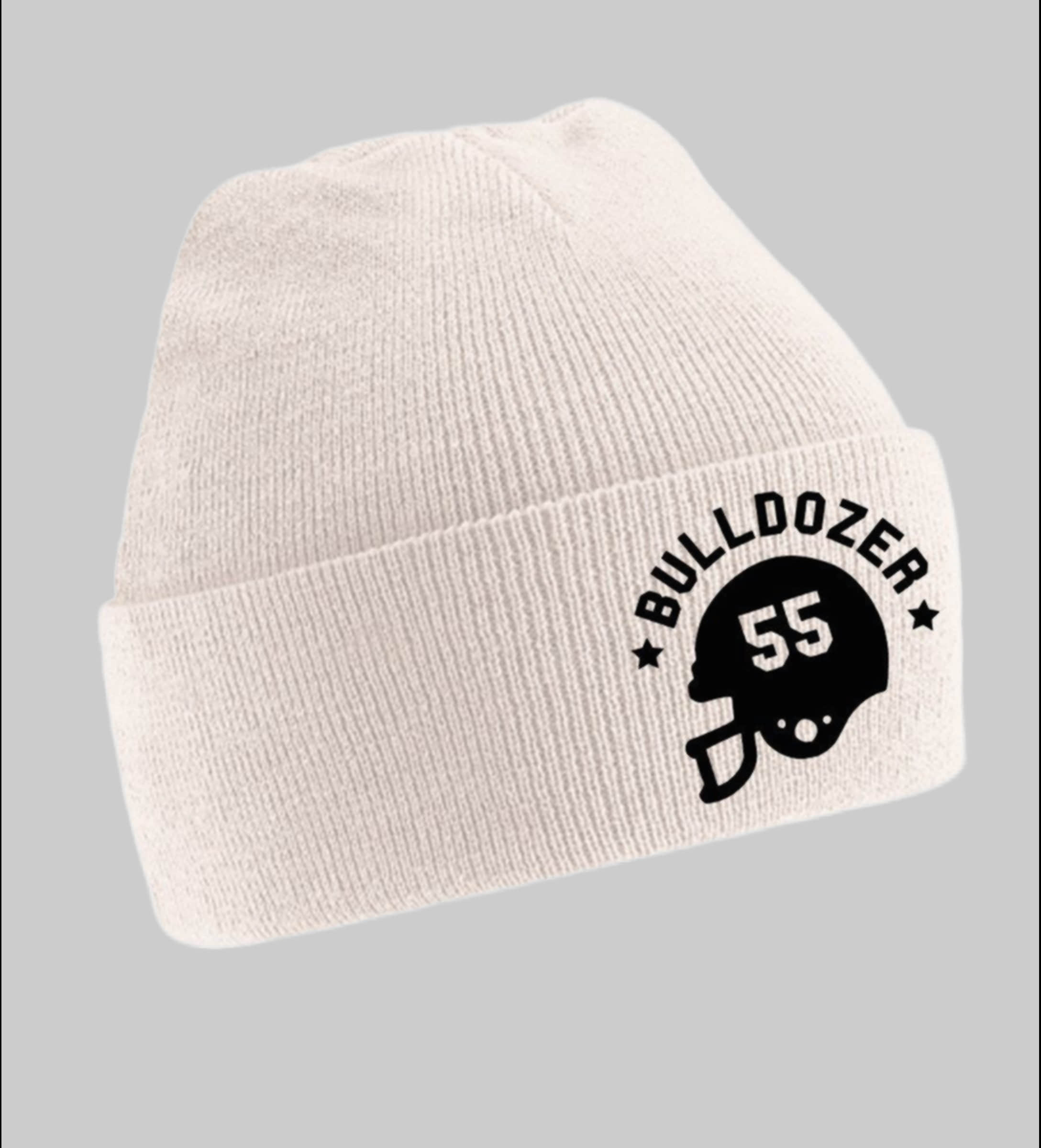 Mädchenmode Blondie \u0026 Brownie Beste Qualität: Blonie & Brownie Beanie Uni Erwachsen Mütze - Bud Spencer Beige