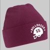 Beste Qualität: Blonie & Brownie Beanie Uni Erwachsen Mütze - Bud Spencer Burgund Blondie \u0026 Brownie Mädchenmode