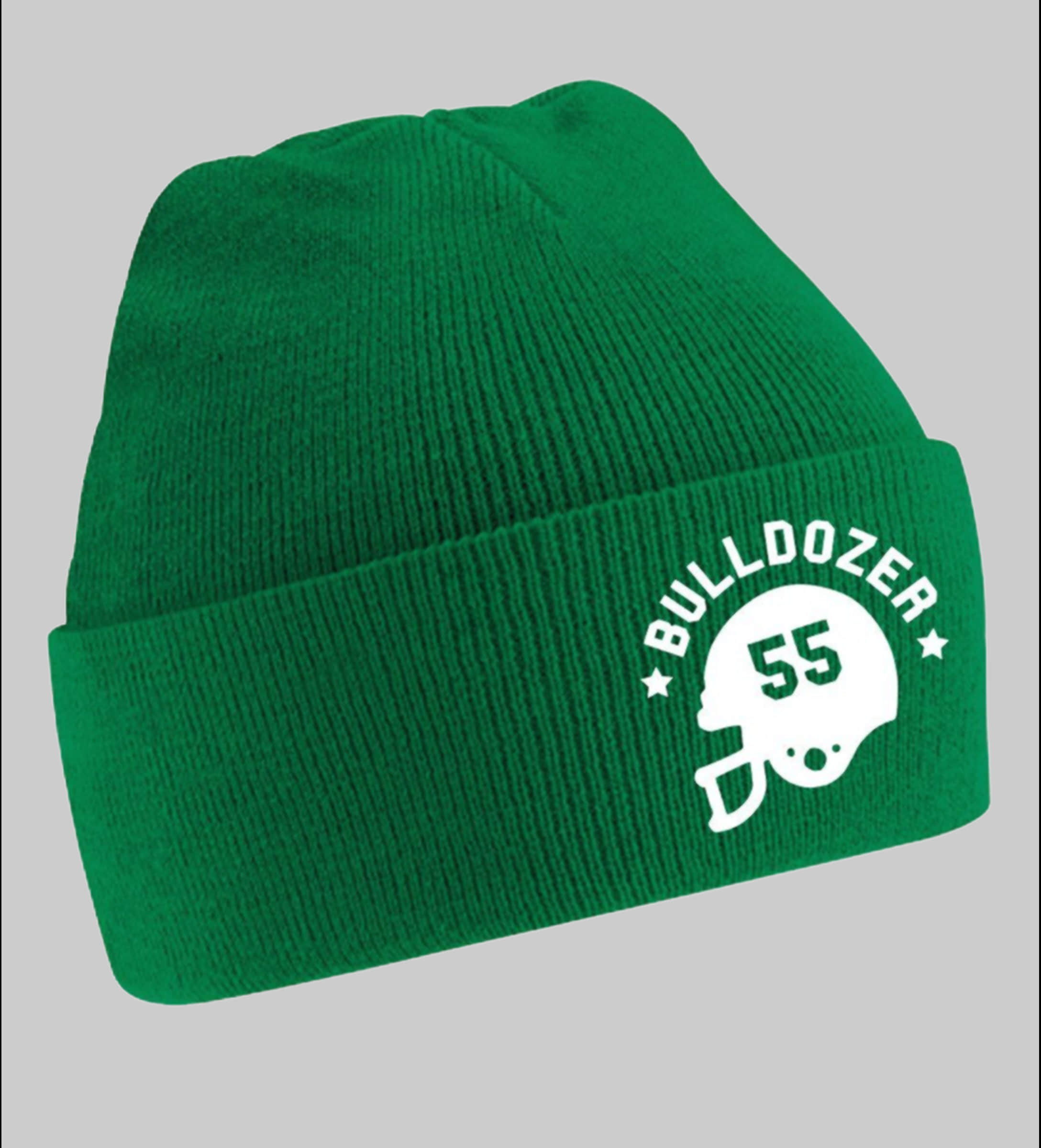 Blondie \u0026 Brownie Mädchenmode Beste Qualität: Blonie & Brownie Beanie Uni Erwachsen Mütze - Bud Spencer Maigrün
