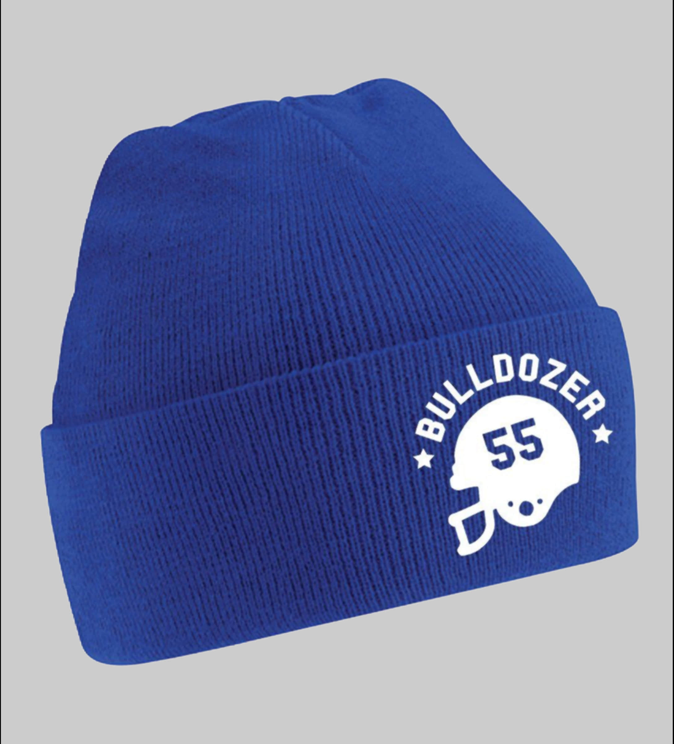 Blondie \u0026 Brownie Beste Qualität: Blonie & Brownie Beanie Uni Erwachsen Mütze - Bud Spencer Royalblau Mädchenmode