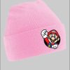 Mädchenmode Blondie \u0026 Brownie Blonie & Brownie Super Mario Beanie Uni Mütze Rosa