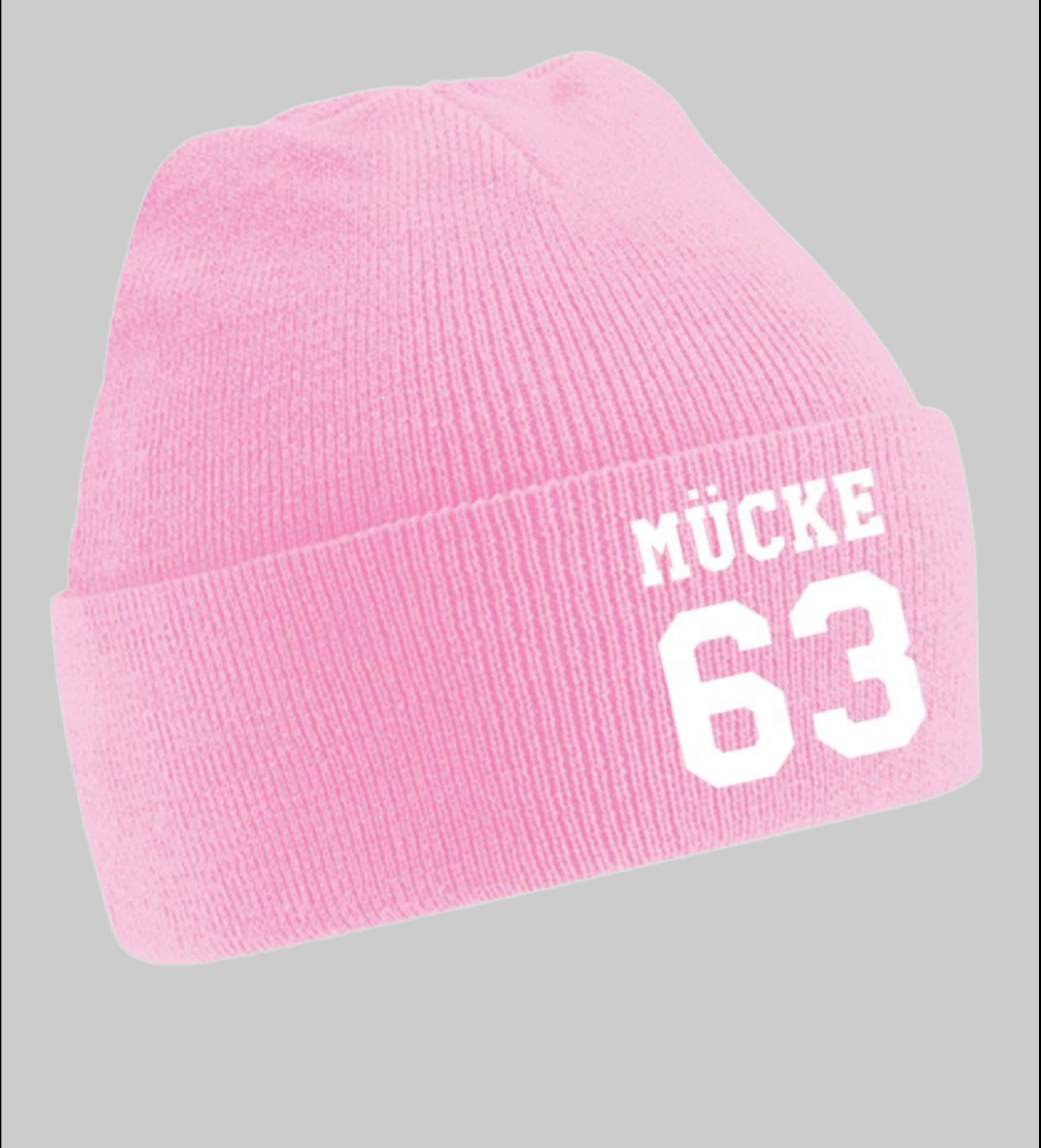 Blonie & Brownie Uni Beanie - Bulldozer Bud Spencer Rosa Blondie \u0026 Brownie Mädchenmode