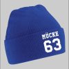 Blonie & Brownie Uni Beanie - Bulldozer Bud Spencer Royalblau Mädchenmode Blondie \u0026 Brownie
