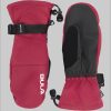 Mädchenmode BULA Bula 'Piste' Ski & Snowboard Gloves - Waterproof & Breathable rot