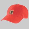 Accessoires & Taschen Carhartt Carhartt Odessa Cap (100289) - Uni Workwear Baseball Cap currant