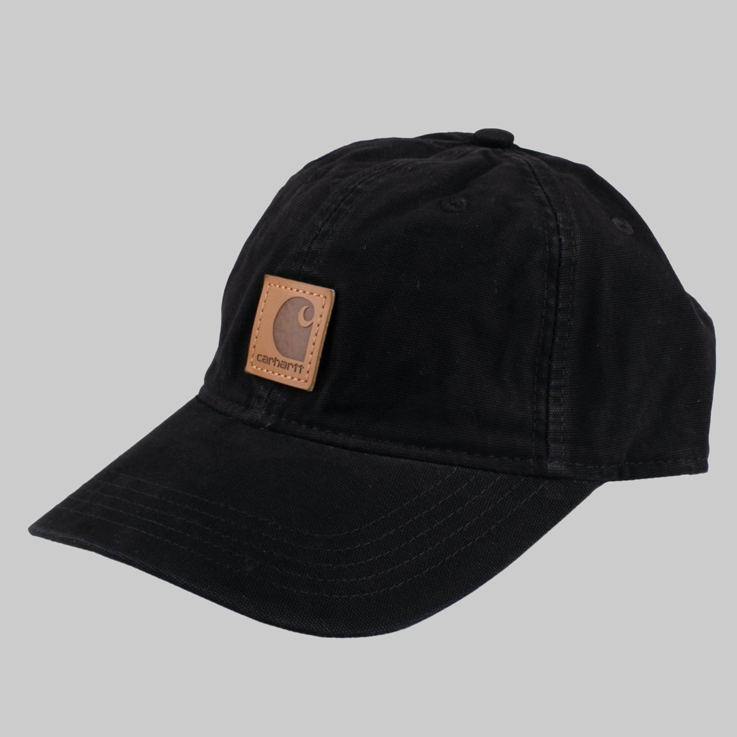 Carhartt Accessoires & Taschen Carhartt Odessa Cap (100289) - Uni Workwear Baseball Cap black