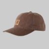 Accessoires & Taschen Carhartt Carhartt Odessa Cap (100289) - Uni Workwear Baseball Cap Mocha