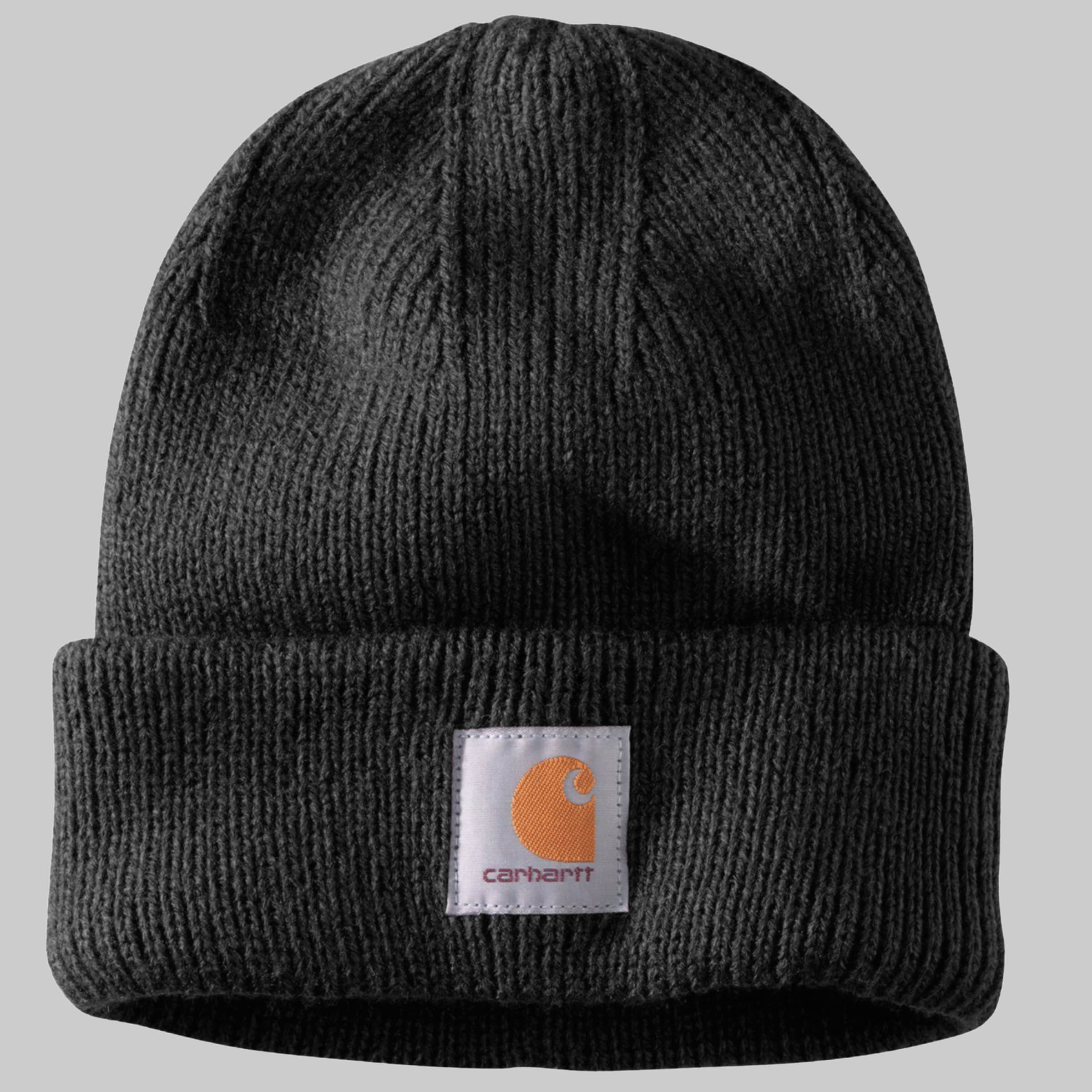 Carhartt Rib Knit Acrylic Beanie Hat - Men's & Women's black Carhartt Mützen