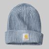 Carhartt Accessoires & Taschen Carhartt Rib Knit Acrylic Beanie Hat - Men's & Women's thundercloud