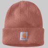 Carhartt Rib Knit Acrylic Beanie Hat - Men's & Women's nutmeg Mädchenmode Carhartt