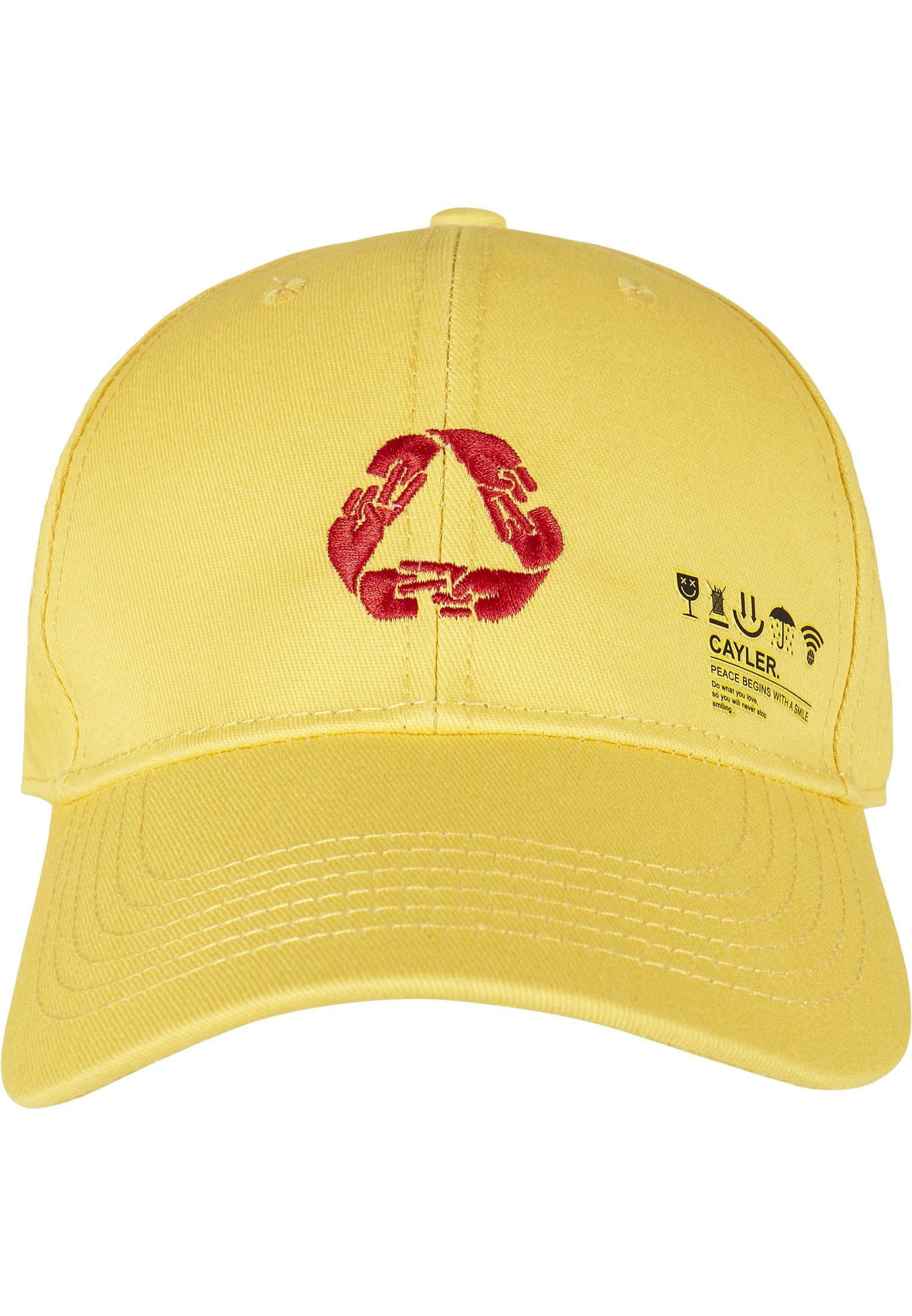 Jungenmode CAYLER \u0026 SONS Cayler & Sons Men's Tee - C&S Iconic Peace Curved Cap Inspired
