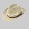 Mädchenmode Chaplino Chaplino Kids' Straw Cowboy Hat - Western Style Sun Protection
