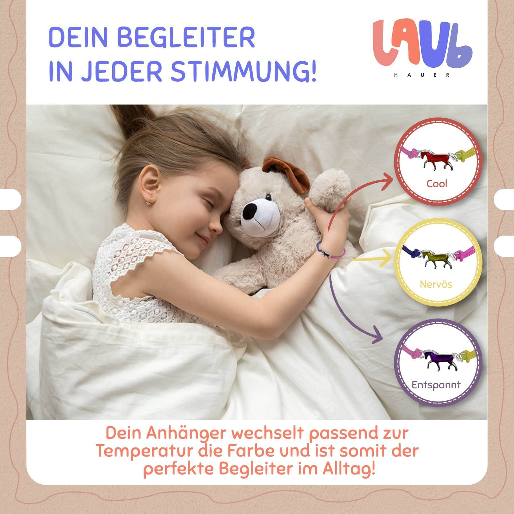 myToys Laubhauer Die Spiegelburg Unicorn Paradise Bracelet Set - Glow-in-the-Dark Fun!