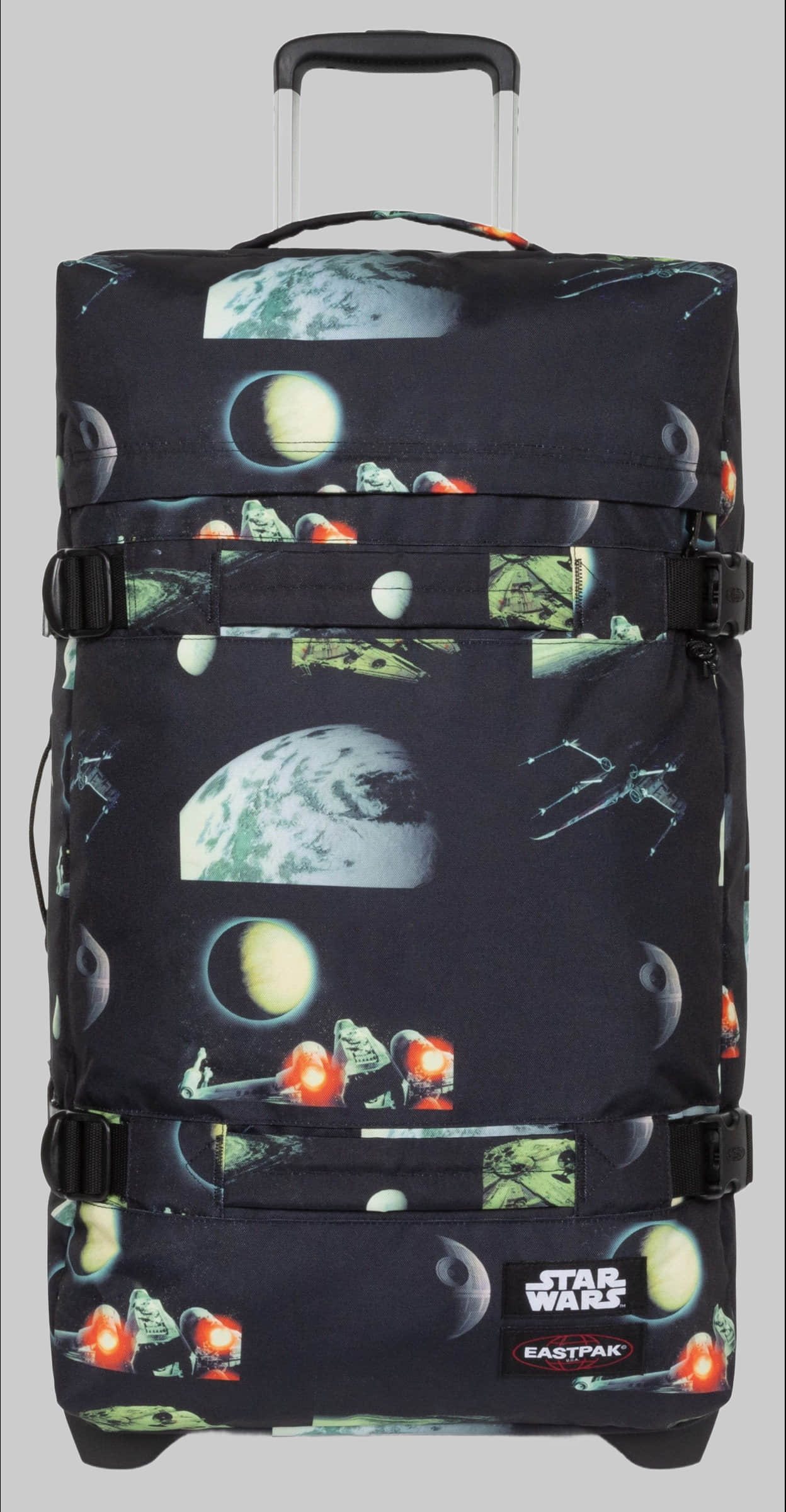 Eastpak Koffer & Reisegepäck Eastpak Transit'r L Wheeled Duffel - 42L - TSA Lock - Carry-On Ready SW Galaxy