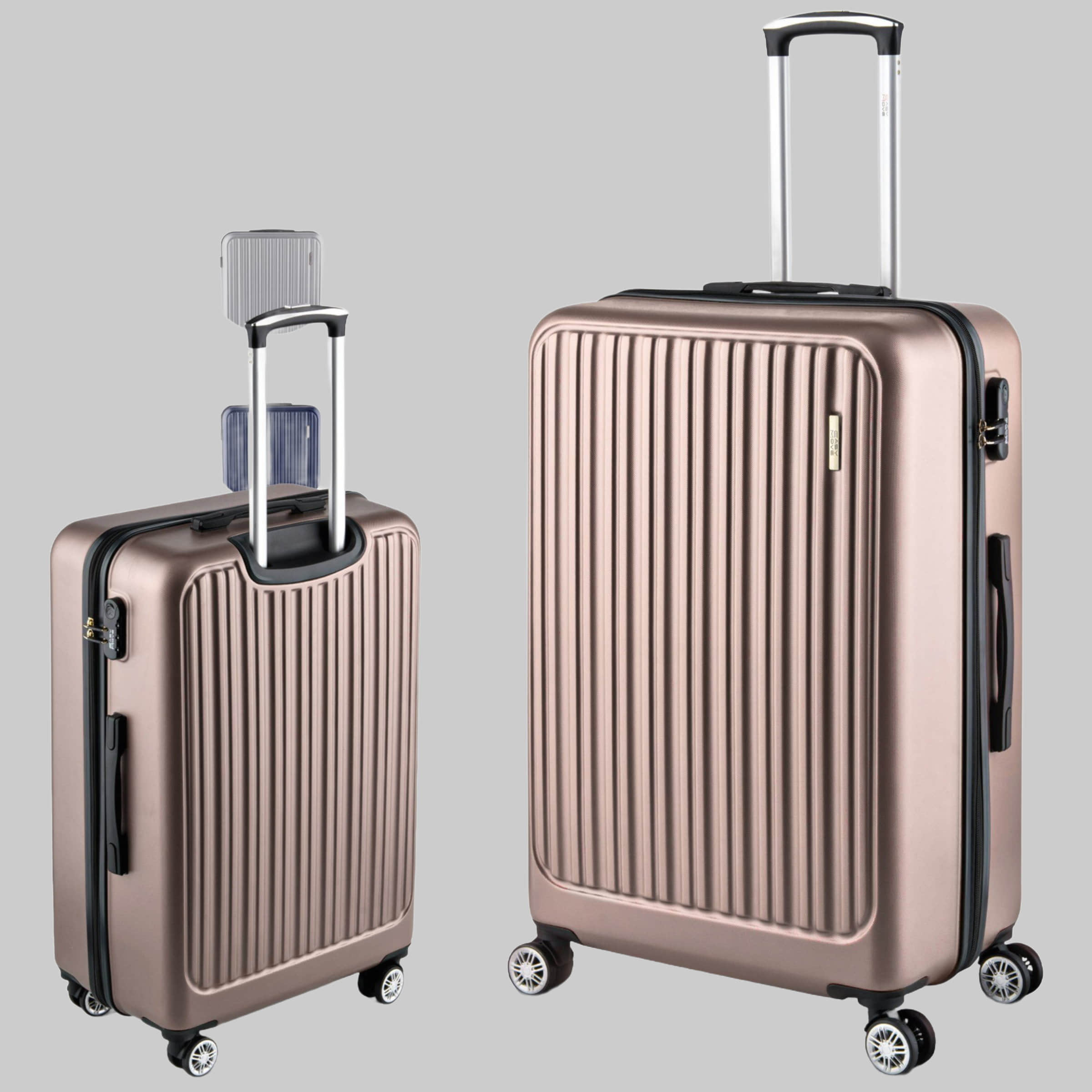 Easy Move Easy Move ACE 026 Hartschalen-Trolley - Robuster Reisekoffer aus ABS Coffee Koffer & Reisegepäck