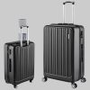 Easy Move Koffer & Reisegepäck Easy Move ACE 026 Hartschalen-Trolley - Robuster Reisekoffer aus ABS Black