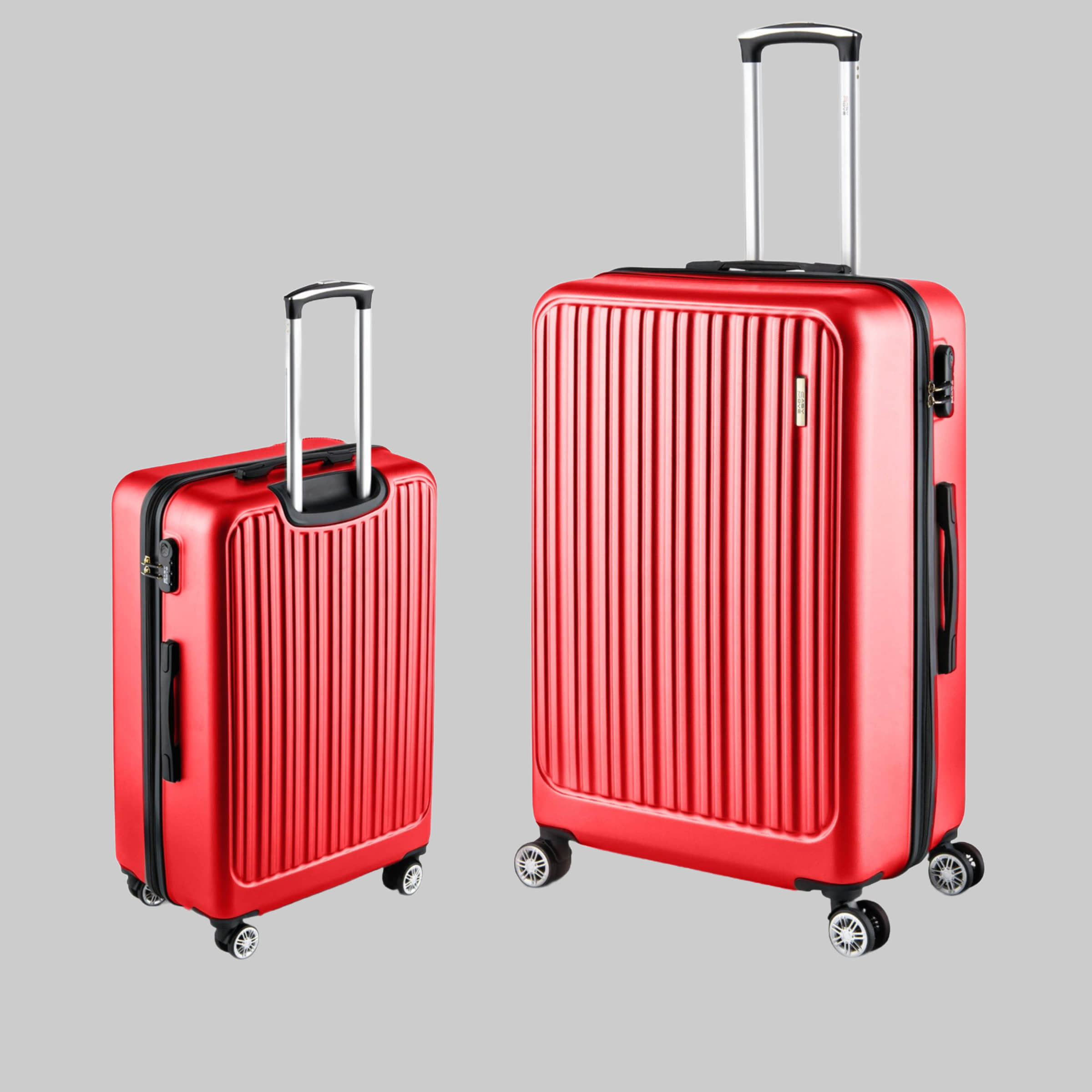 Easy Move Koffer & Reisegepäck Easy Move ACE 026 Hartschalen-Trolley - Robuster Reisekoffer aus ABS Rot