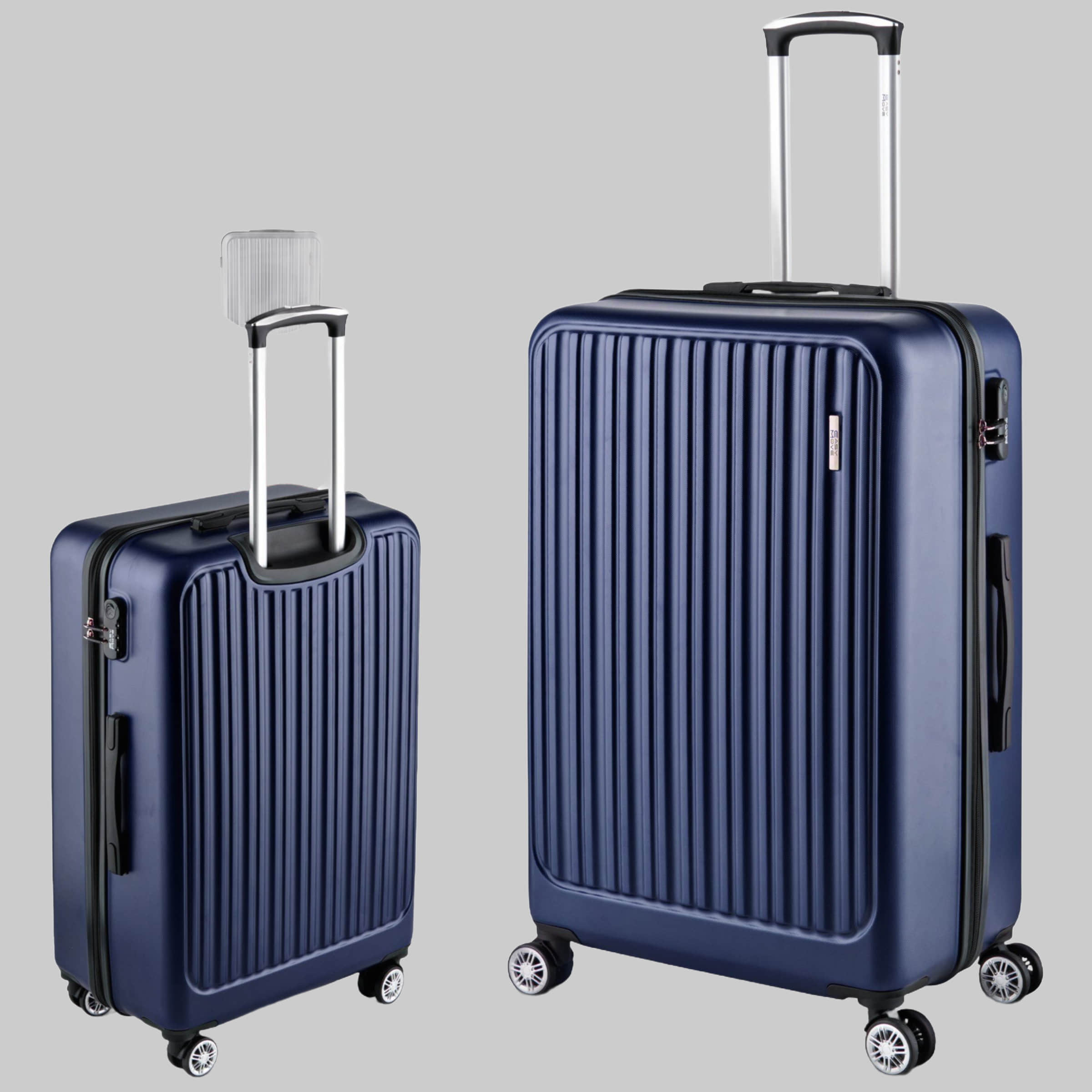 Easy Move Easy Move ACE 026 Hartschalen-Trolley - Robuster Reisekoffer aus ABS Dark Blue Koffer & Reisegepäck