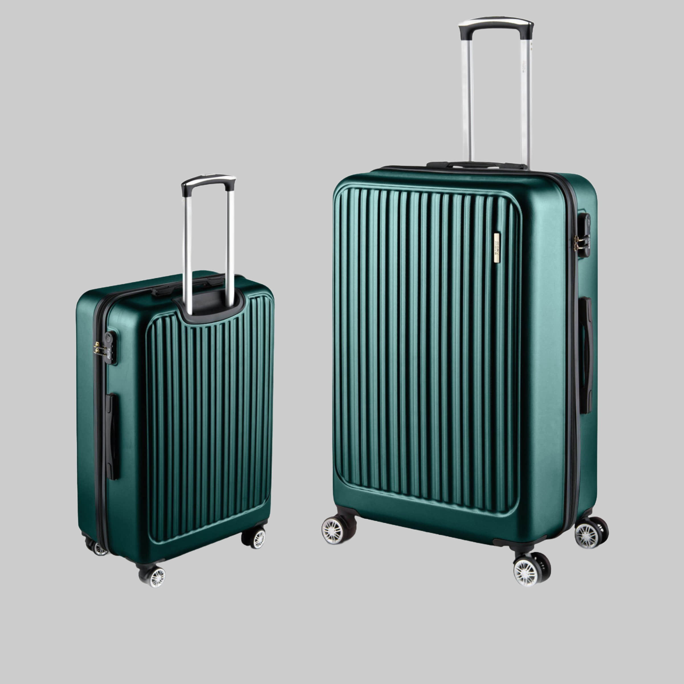 Easy Move ACE 026 Hartschalen-Trolley - Robuster Reisekoffer aus ABS Dark Green Easy Move Koffer & Reisegepäck