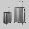 Easy Move Easy Move ACE 026 Hartschalen-Trolley - Robuster Reisekoffer aus ABS Dark Grey Koffer & Reisegepäck