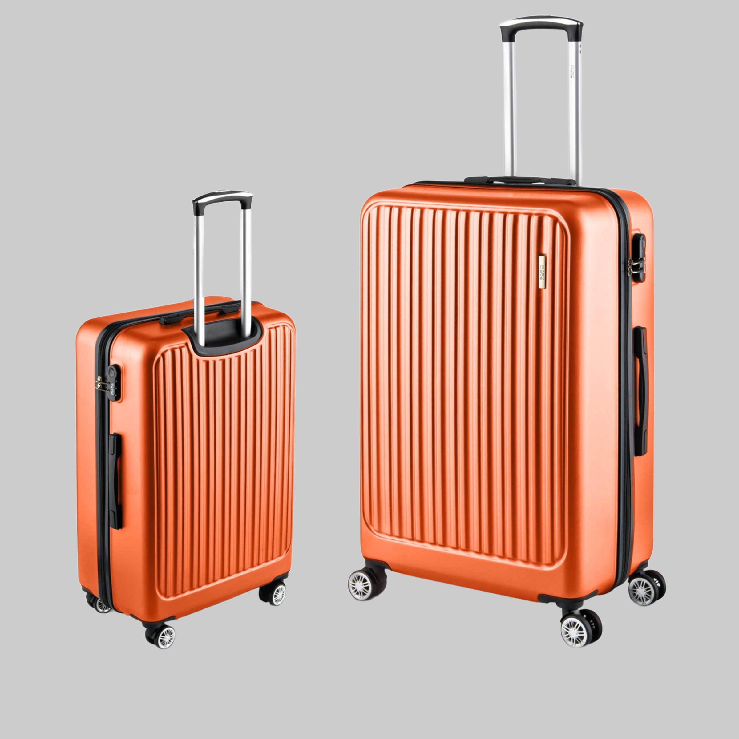 Easy Move Koffer & Reisegepäck Easy Move ACE 026 Hartschalen-Trolley - Robuster Reisekoffer aus ABS Orange